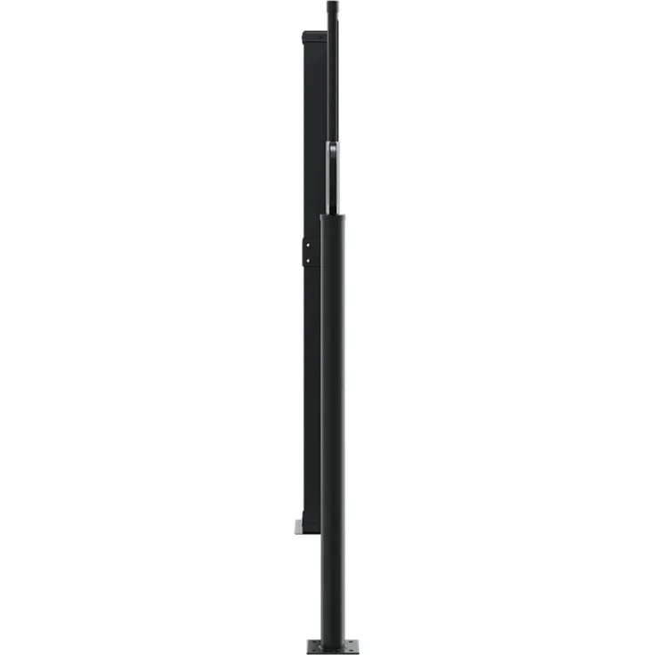 Seitenmarkise Ausziehbar, Balkon Sichtschutz Braun 140x1200 cm – Bild 4