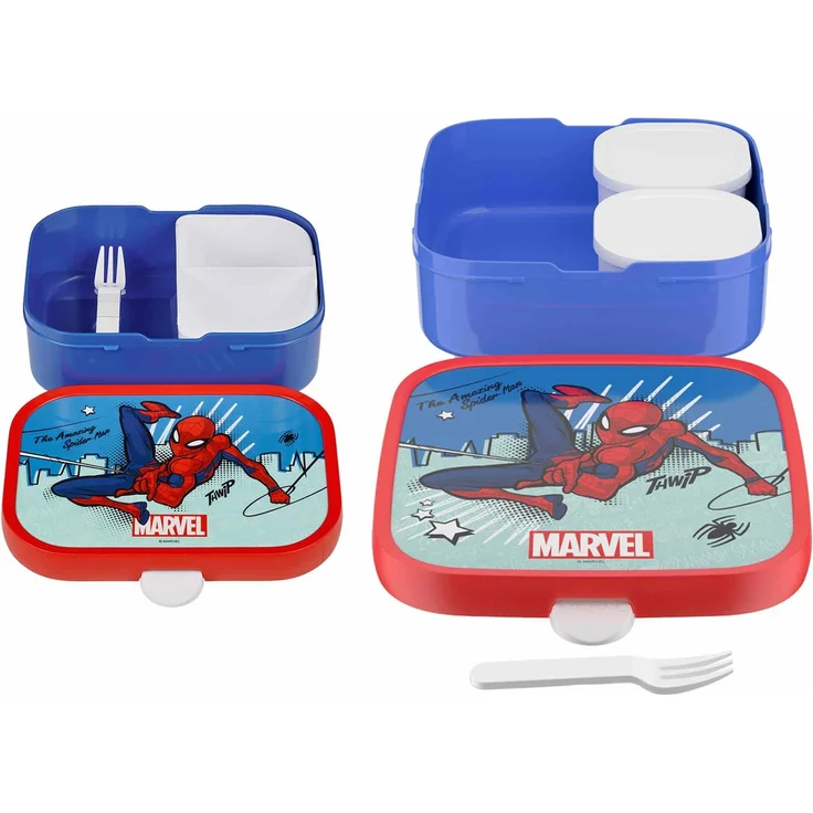 Mepal CAMPUS Brotdosen-Set mit Gabel Spiderman (2025) – Bild 2