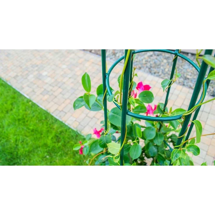 KADAX Pflanzenstütze für den Garten, Rankenkegel, 120 cm – Bild 8