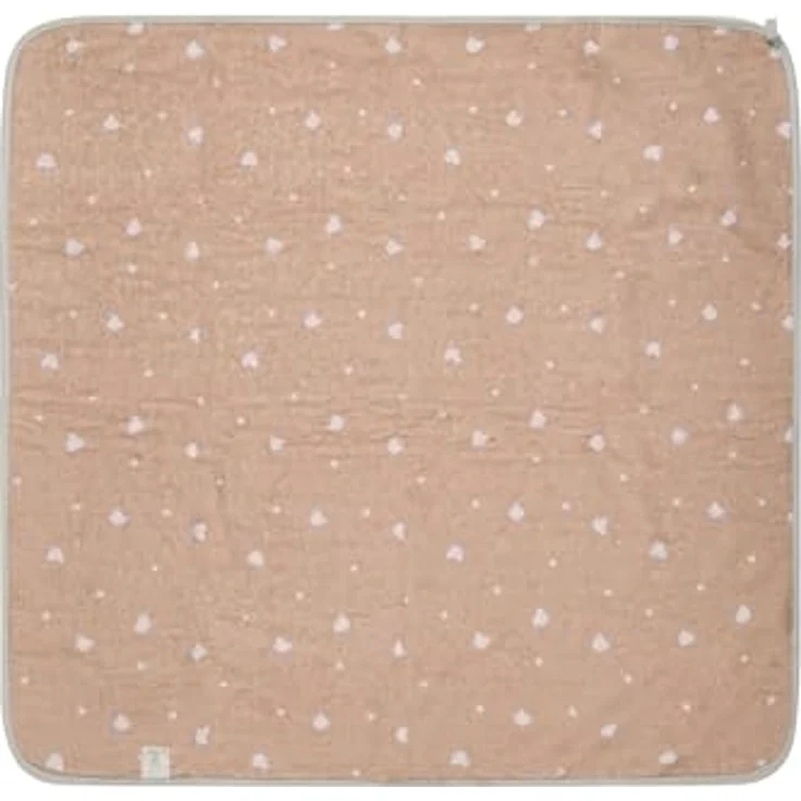 Sterntaler Kapuzenbadetuch Bär Bo, Baby-Badetuch mit Kapuze, saugfähige Baumwolle, Punkte-Applikation, süße Stickerei, weich und pflegeleicht, 100×100×0,5 cm, weiß – Bild 3