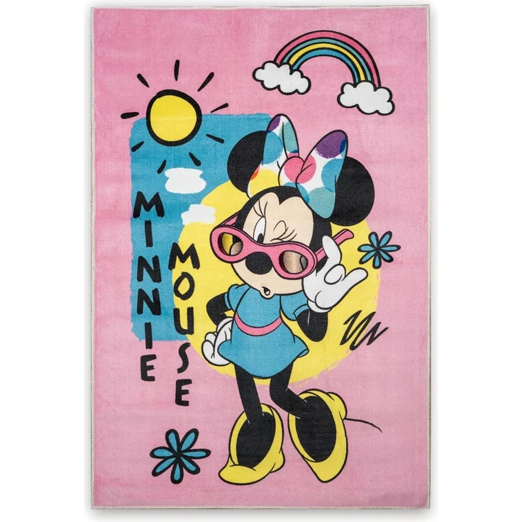 Disney Kinderteppich Disney Home - 80x120 cm - Spiderman, Cars, Frozen, Mickey, Minnie, Rechteckig, Höhe: 5 mm – Bild 1