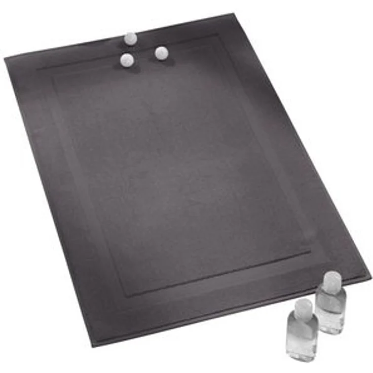 Erwin Müller Duschmatte Duschvorlage "Karlsruhe", Höhe 4 mm, Walk-Frottier Uni – Bild 6