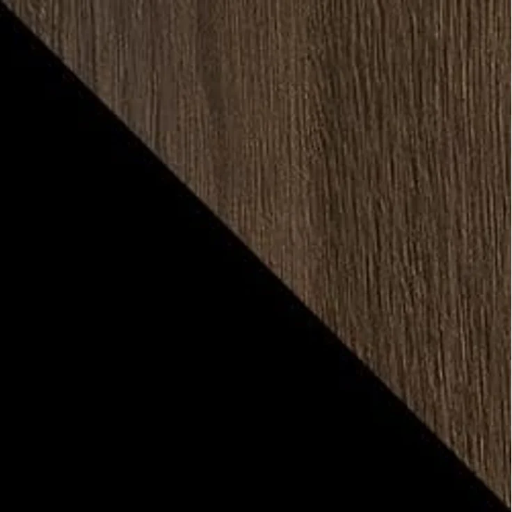 Wohnzimmer-Set Nianve I (Farbe: Schwarz / Schwarz + Nuss) – Bild 7