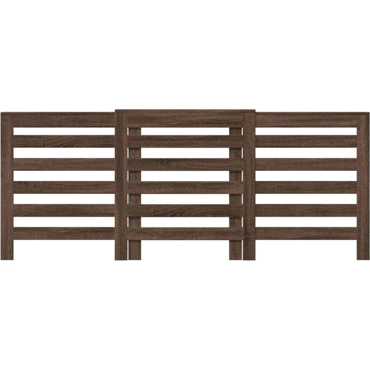 vidaXL Heizkörperverkleidung Eichen-Optik 205x21,5x83,5 cm 852723 – Bild 3