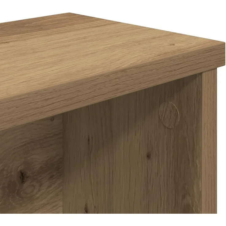 vidaXL Küchenregal Stapelbar Artisan-Eiche 60x15x16 cm Holzwerkstoff 860515 – Bild 5
