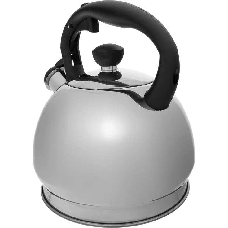 KADAX Edelstahl-Wasserkocher mit Pfeife, 1,8 l, silberfarben – Bild 5