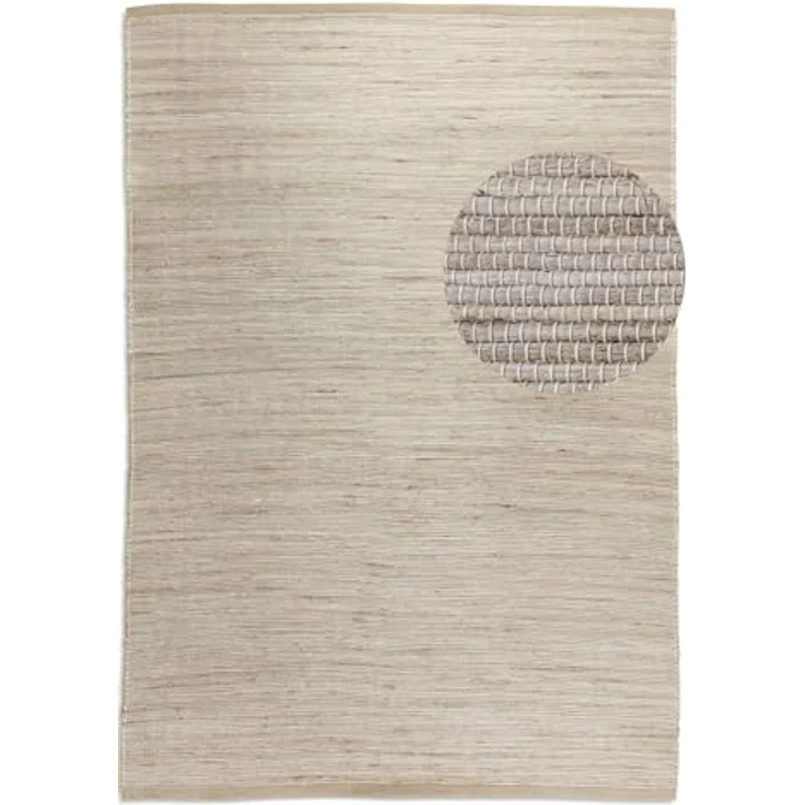 XXXL Juteteppich Handloom 1.0, Rechteckig, Greige, 80x150 cm, Oeko-Tex® Standard 100, Beidseitig verwendbar, Pflegeleicht, Strapazierfähig, Für Fußbodenheizung geeignet – Bild 2