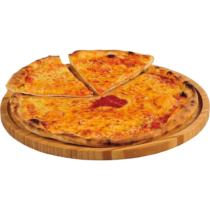 5 Stück Pizzateller - Bambus - Ø 32cm – Bild 4