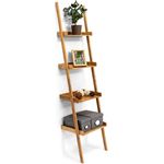 Leiterregal Bambus 4-stufig