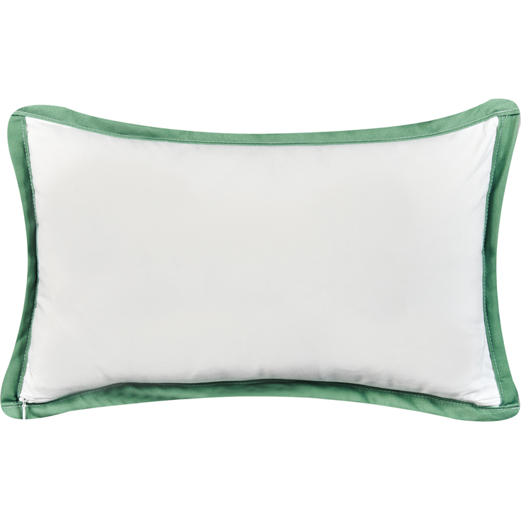Gartenkissen 2er Set MEADOW Pflanzenmuster 30 x 50 cm Grün – Bild 5