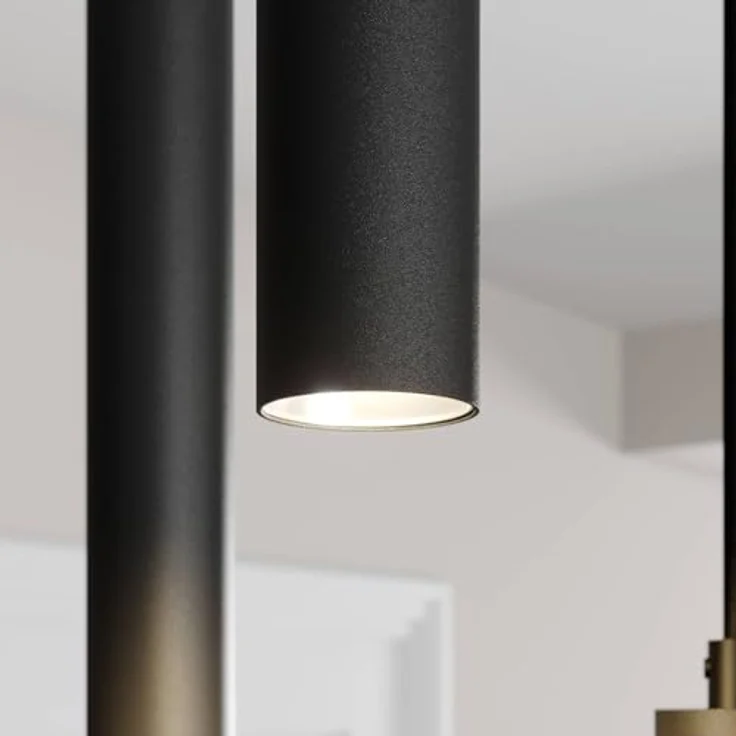 Arcchio LED-Pendelleuchte Franka, 3-flg., schwarz, Ø 24 cm, inklusive 3 x 4 W LED Leuchtmittel – Bild 13