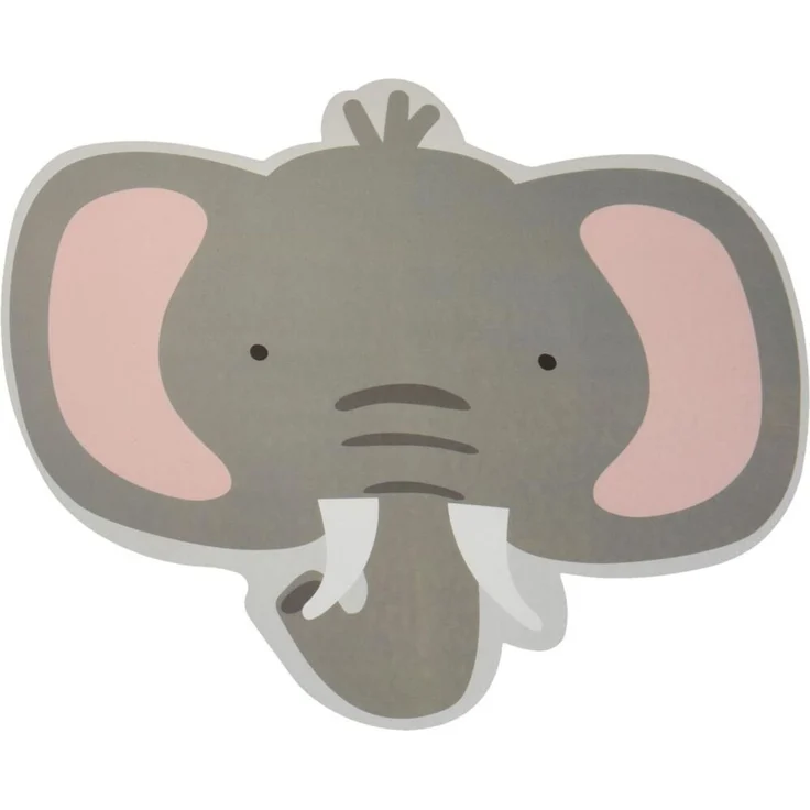 12x Platzset 40cm für Kinder verschiedene Designs Wildtiere Elefant Löwe Zebra – Bild 2