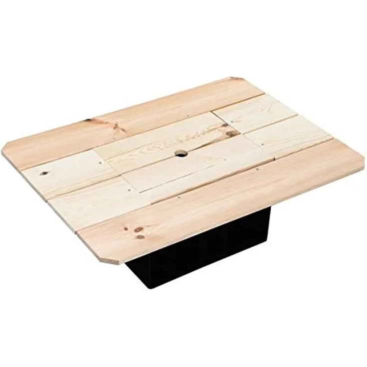 Gravidus Gartentisch Bierkasten Holztisch Bartisch Tischaufsatz – Bild 4