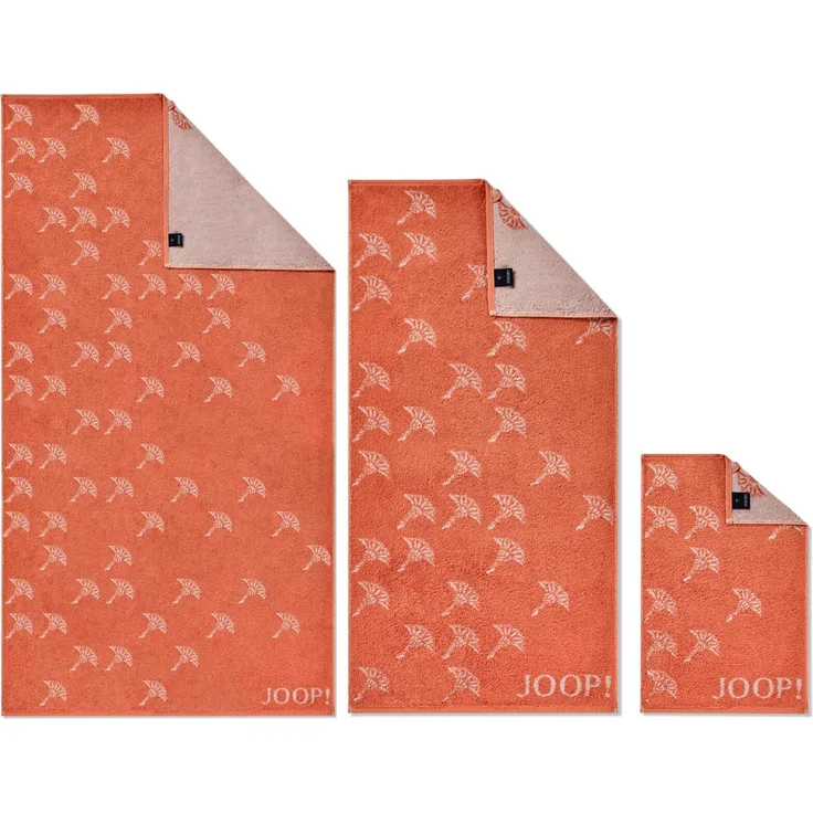 JOOP! Handtücher Move Faded Cornflower Apricot 1691 33 50 x 100 cm