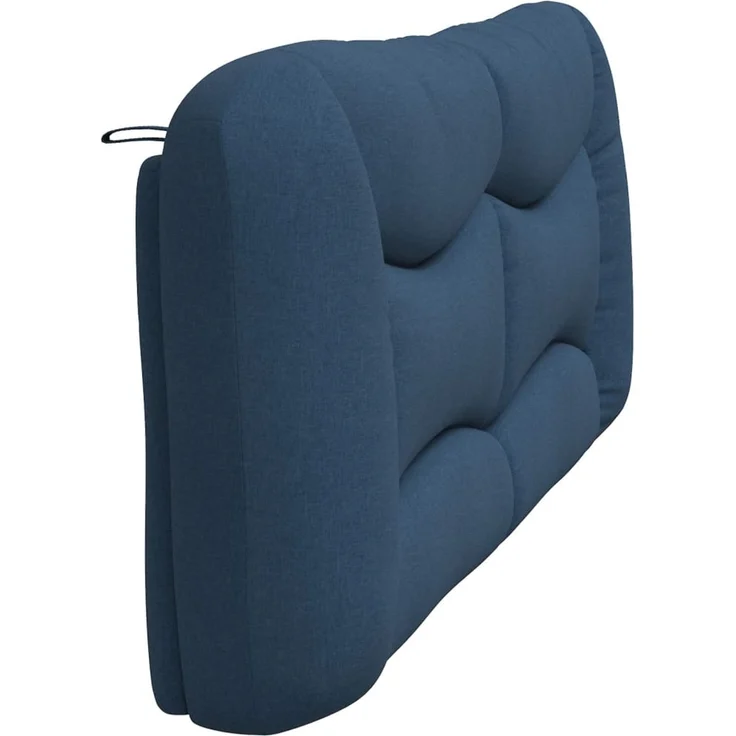 vidaXL Kopfteil-Kissen Blau 200 cm Stoff 374622 – Bild 6