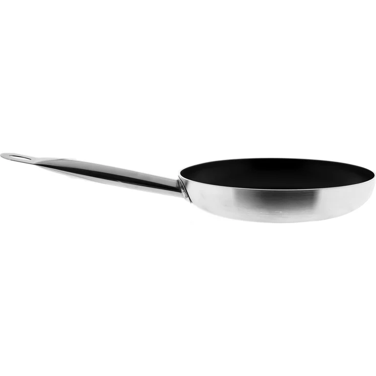 Edelstahl-Bratpfanne mit Antihaftbeschichtung - Induktionsgeeignet ø28 cm – Bild 3