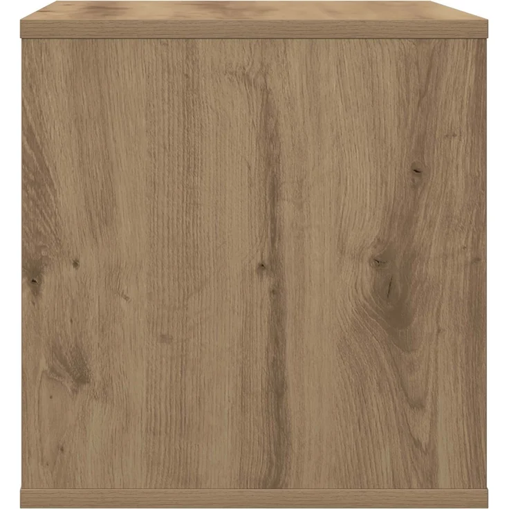 vidaXL Vinyl Album Box Artisan-Eiche 37 x 36,5 x 38 cm Holzwerkstoff 8012856 – Bild 5