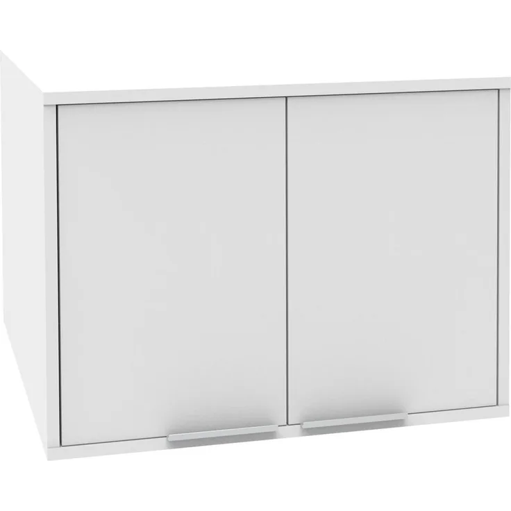 FACKELMANN Waschmaschinen Aufsatzschrank 65 cm breit, Weiß