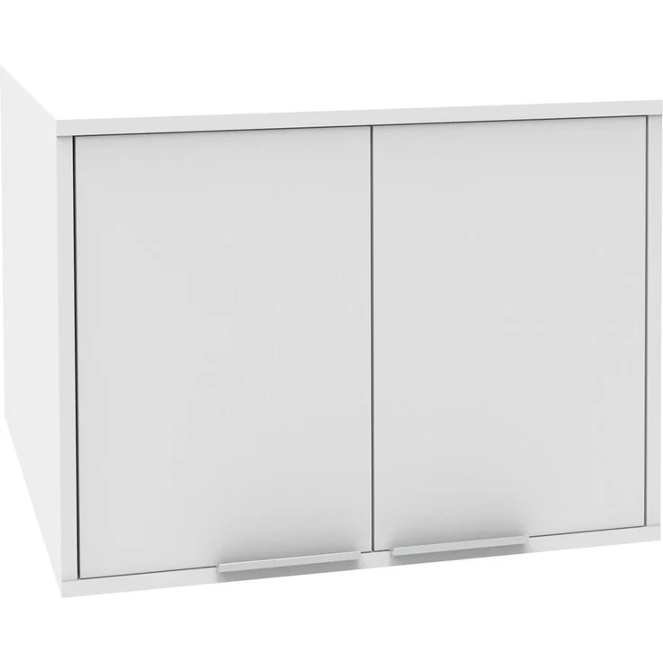 FACKELMANN Waschmaschinen Aufsatzschrank 65 cm breit, Weiß – Bild 1