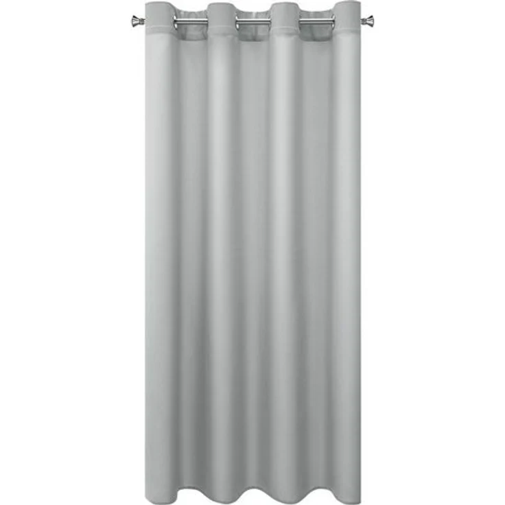 Eurofirany Vorhang Einfarbiger Vorhang – Blickdichter Stoff mit matter Oberfläche, Ösen, Satinbindung, pflegeleicht, 140 g/m² – 100 % Polyester – Bild 4