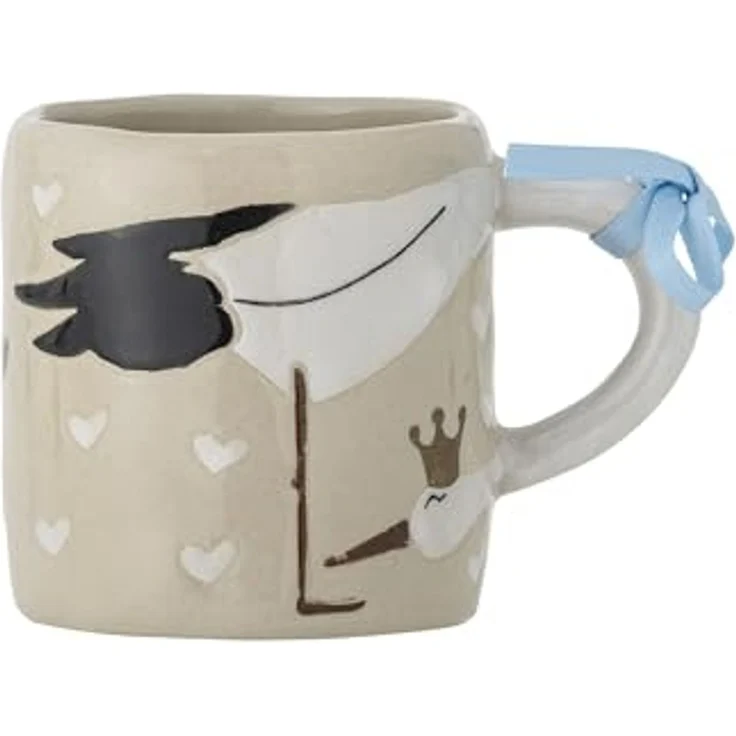 Bloomingville Tasse Bloomingville Bambino Tasse, Natur, 225 ml, Steingut – Bild 3