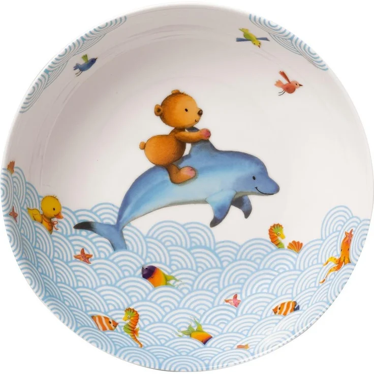 Villeroy & Boch Happy as a Bear Kinderteller tief – Bild 4