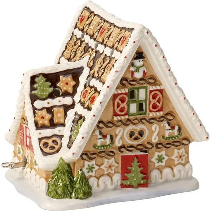 Villeroy & Boch Christmas Toys Lebkuchenhaus mit Spieluhr – Bild 1