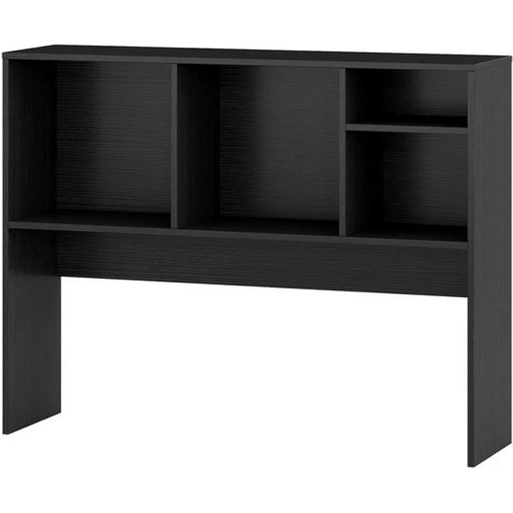 COSTWAY Bücherregal, Aufsatzregal mit 4 Fächern, bis 65 kg, 94x25x73cm – Bild 4