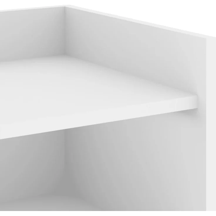 vidaXL Sideboard Weiß 45x35x75 cm Holzwerkstoff 848381 – Bild 3