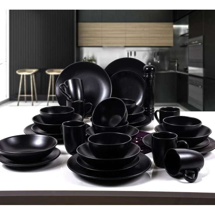 Hermia Concept Teller-Set 100% CERAMIC, 14 cm (6 Pieces) M1744 (30-tlg) – Bild 1