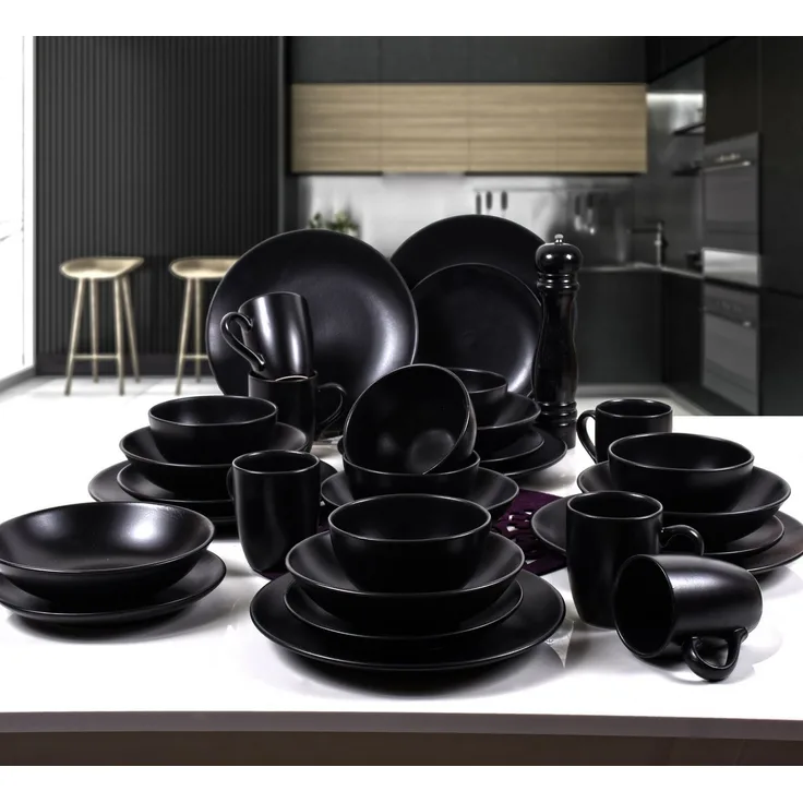 Hermia Concept Teller-Set 100% CERAMIC, 14 cm (6 Pieces) M1744 (30-tlg)