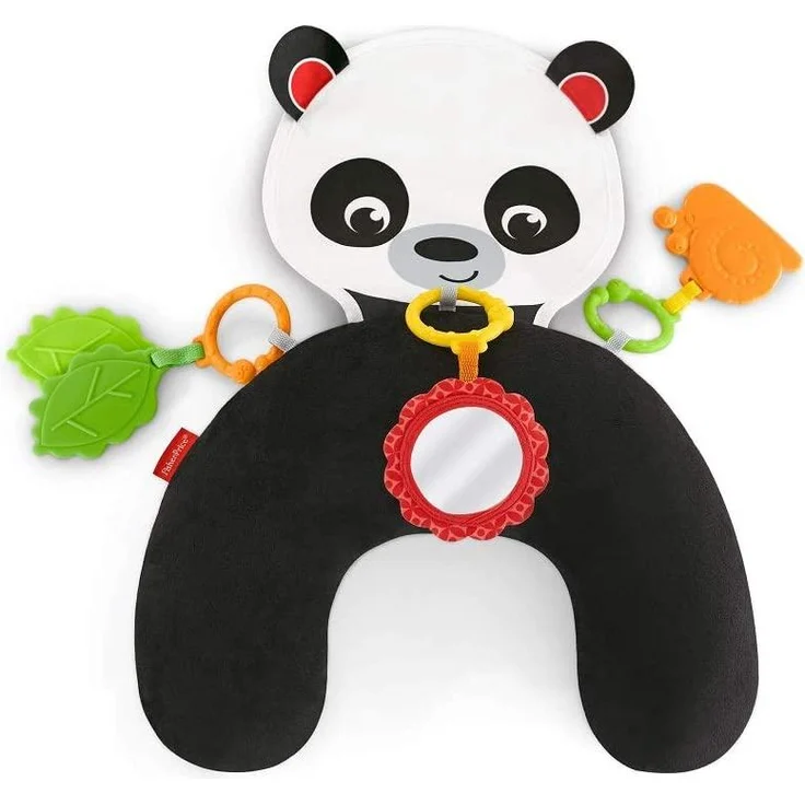 Fisher-Price FXB99 - Panda Spielkissen zum Spielen in der Bauchlage, ab Geburt – Bild 1