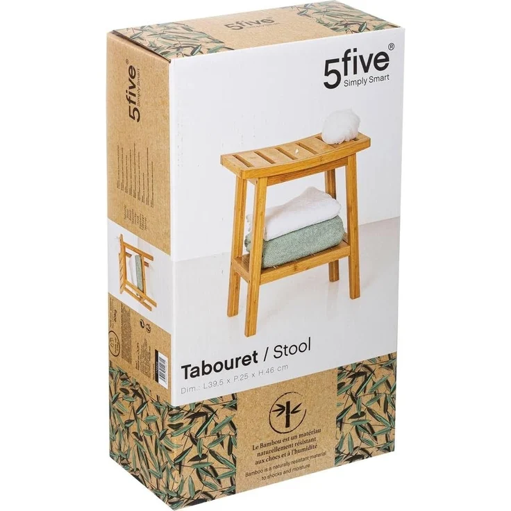 5 five simply smart 5five - aufbewahrungshocker Bambus – Bild 6