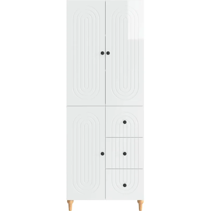 vidaXL Schrankset 2 pcs 66 x 34,5 x 90 cm Holzwerkstoff 3416479 – Bild 4