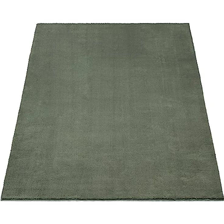 the carpet Relax kuscheliger Kurzflor Teppich, Anti-Rutsch Unterseite, Waschbar bis 30 Grad, Super Soft, Felloptik, Forest, 120x160 cm – Bild 5