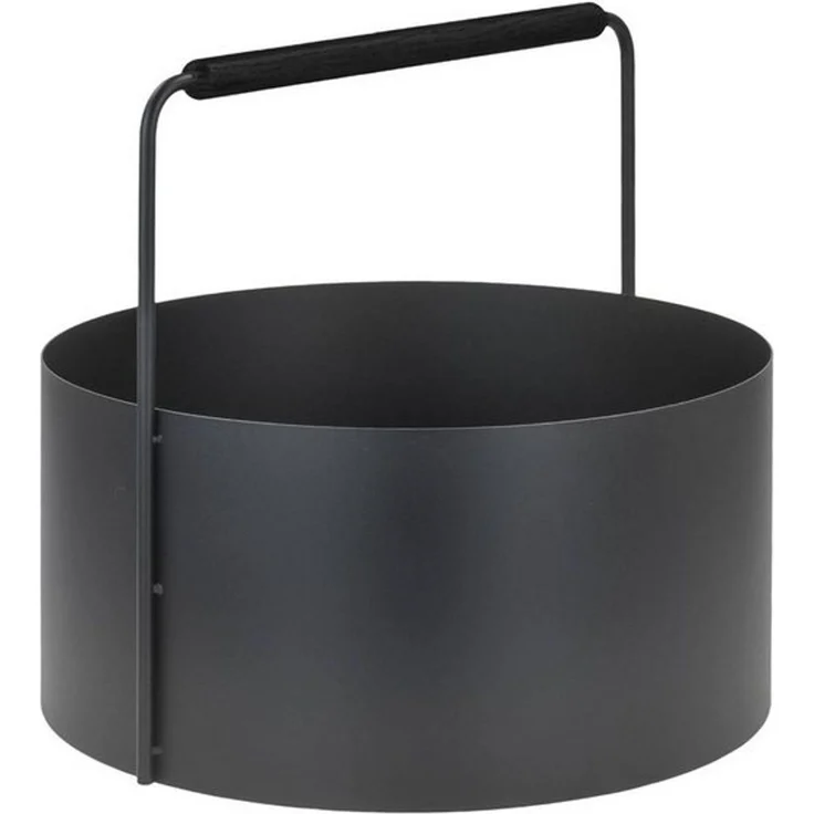 blomus 'ASHI' Feuerholzkorb, Stahl schwarz, 45 x 22.3 x 45 cm – Bild 4