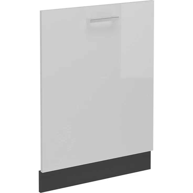 Geschirrspülblende R-Line Weiß Hochglanz 60 cm ohne Arbeitsplatte Vicco – Bild 1