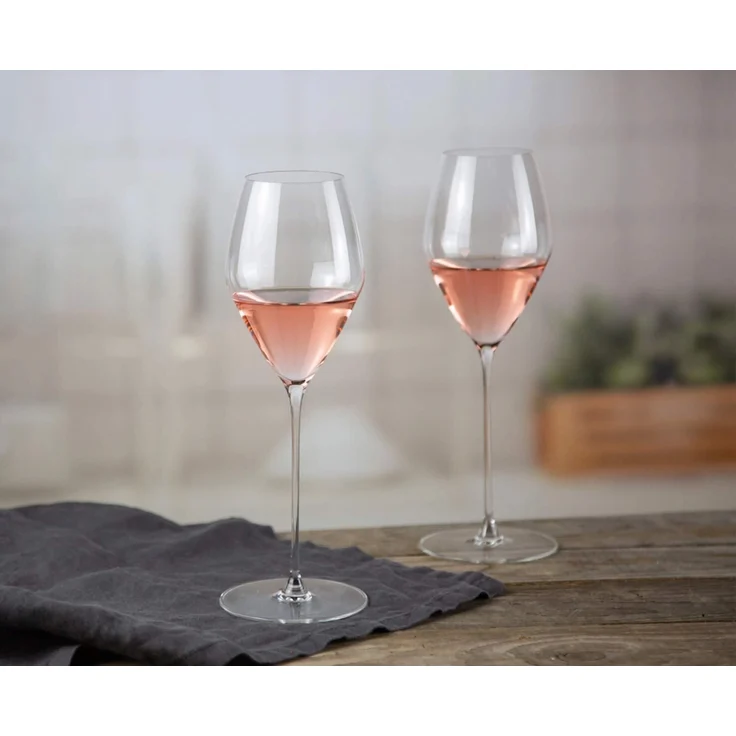 Riedel VELOCE Rosé Weinglas 2er Set + Poliertuch – Bild 4