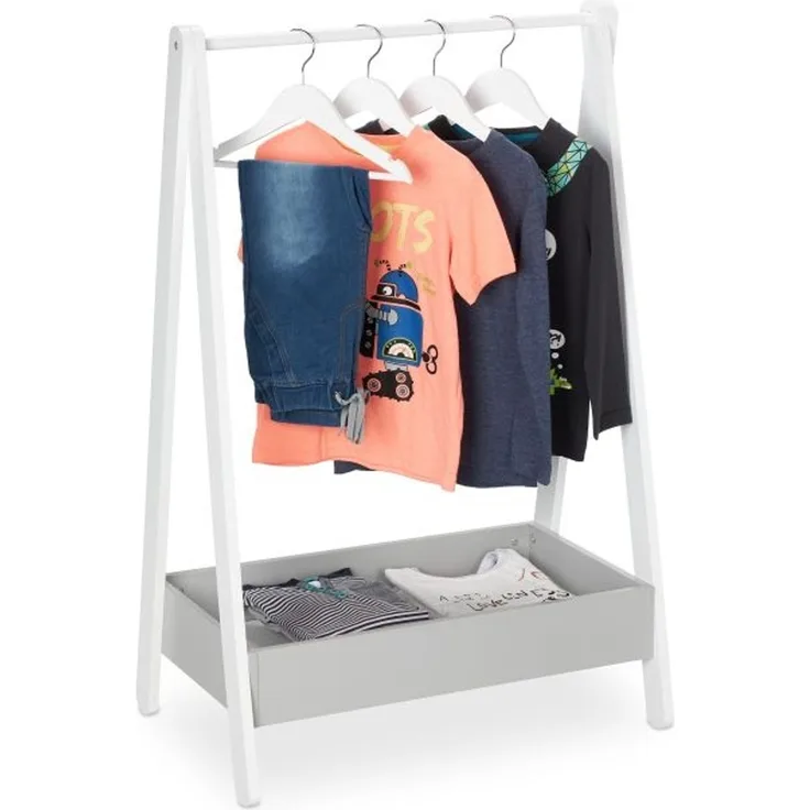 Relaxdays Kleiderständer für Kinder