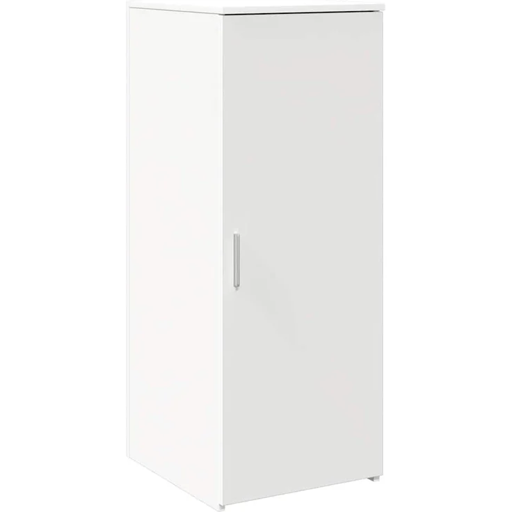 vidaXL Lagerschrank Weiß 40 x 45 x 103,5 cm Holzwerkstoff 859033 – Bild 2