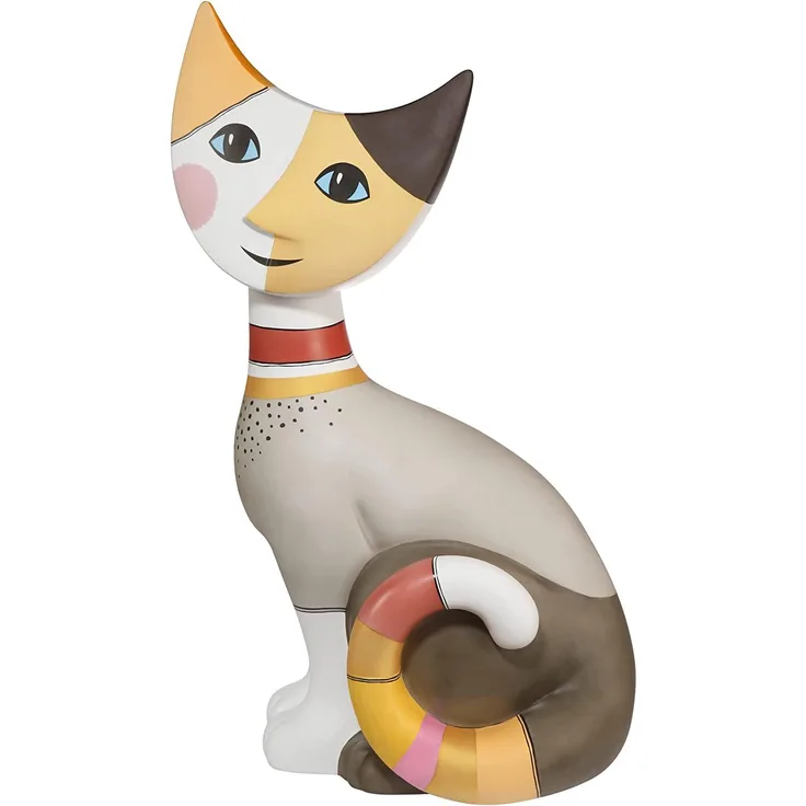 Goebel Figur Rosina Wachtmeister - Katze Alisia, Katzenwelt, Biskuitporzellan, Bunt, 31279021