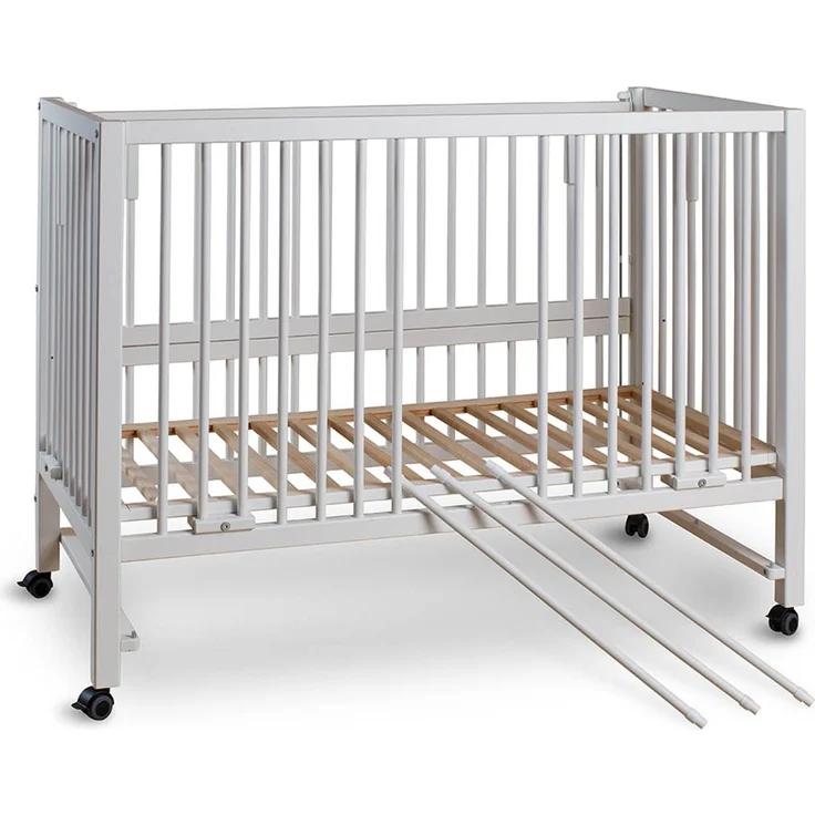 tiSsi¨ 'HAJO' XXL Beistellbett/ Kinderbett, Buche, Weiß, 120x60 cm – Bild 6