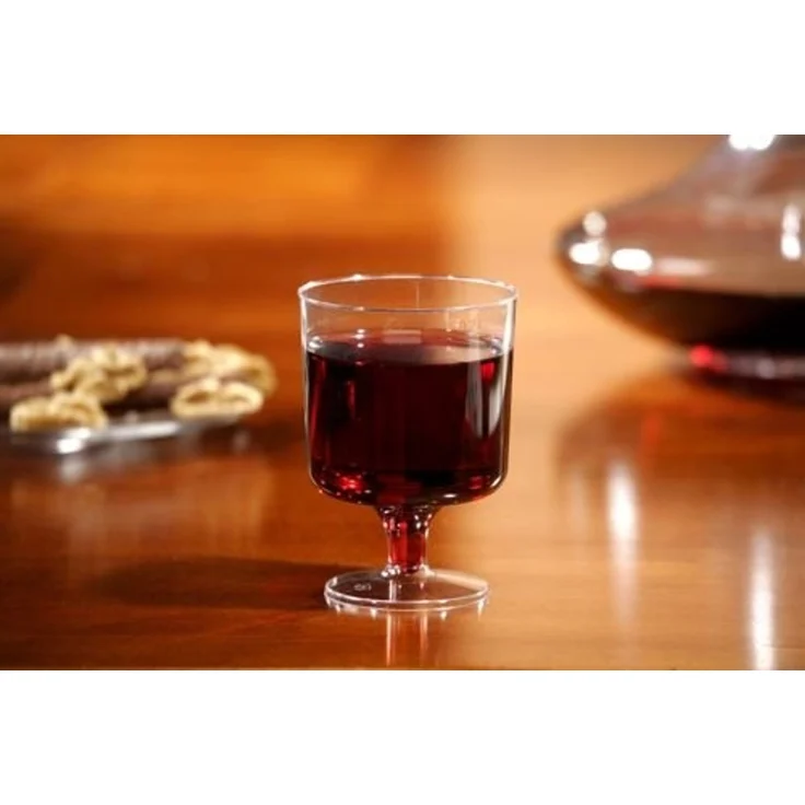 10 Stiel-Gläser für Rotwein, PS 0,2 l Ø 7,2 cm · 10 cm glasklar einteilig – Bild 2