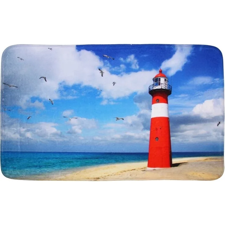 Sanilo Badematte mit Motiv, viele schöne Badteppiche zur Auswahl, rutschhemmend beschichtet, waschbar, schnelltrocknend, Polyester, rechteckig, sehr weich, hochwertig & modern, 50 x 80 cm oder 70 x 110 cm