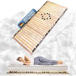 Coemo BASIC Lattenrost 140x200 cm starr nicht verstellbar 28 Leisten zur Selbstmontage