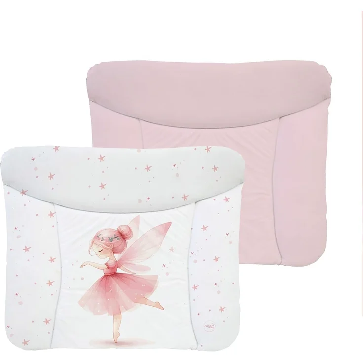Ceba Baby® Wickelauflage 75x72 cm – Weiche Baby Wickelunterlage - Wasserdicht, abwaschbar - inkl. abnehmbarem Baumwollbezug – Für Jungen und Mädchen – OEKO-TEX® Standard 100 – Made in EU – Bild 3