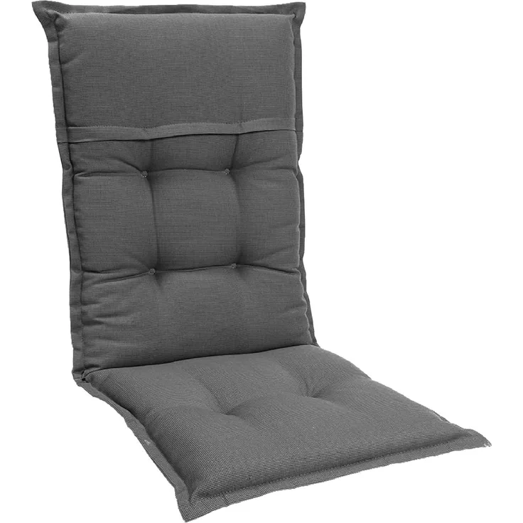 Prato Polsterauflage Sesselauflage Gartenstuhl PE 50 x 100 x 8 cm Anthrazit