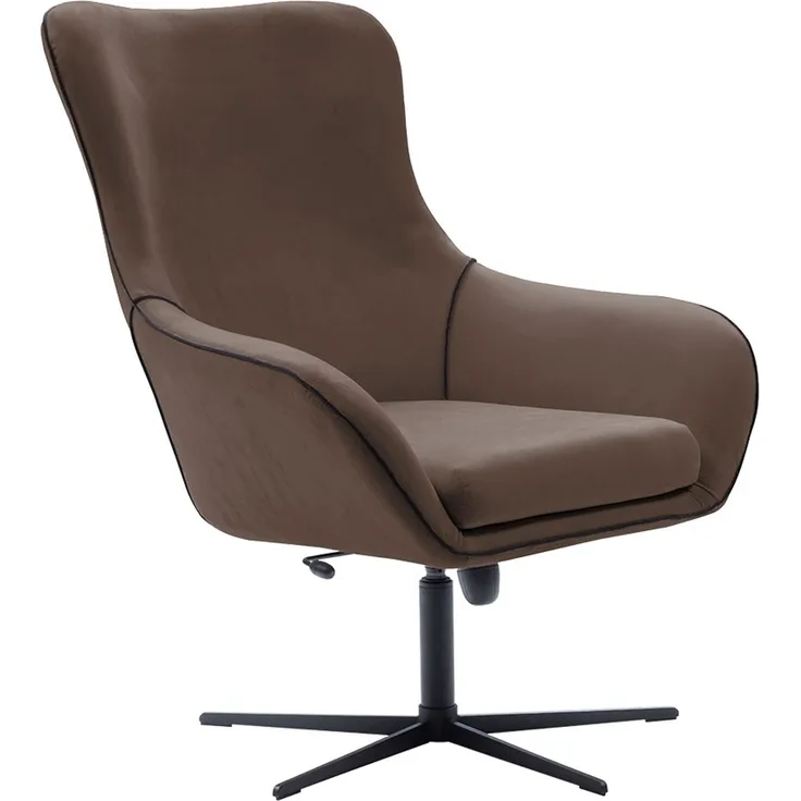 Sessel Elis (Farbe: Velluto 29 + Velluto 29 + Schwarz)