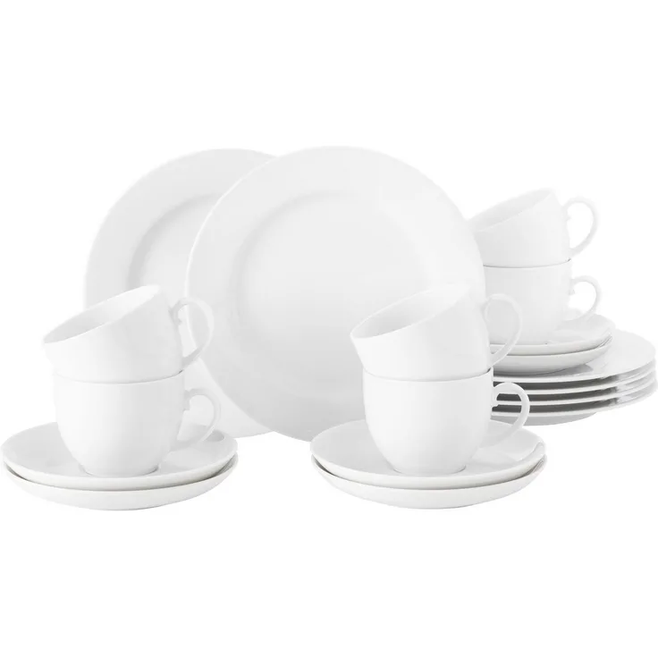 Seltmann Weiden Rondo/Liane Weiß Kaffeeservice 18-teilig