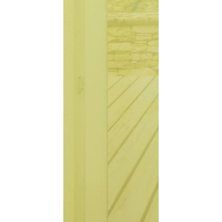 Lysel - Ösenschal Glimpse #1W in den Maßen (B x H): 135cm x 245cm in Gelbgrün/Grün – Bild 4